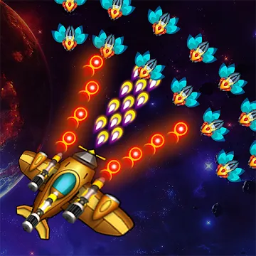 Galaxy Thunderstorm - Space infinity attack MOD APK icon