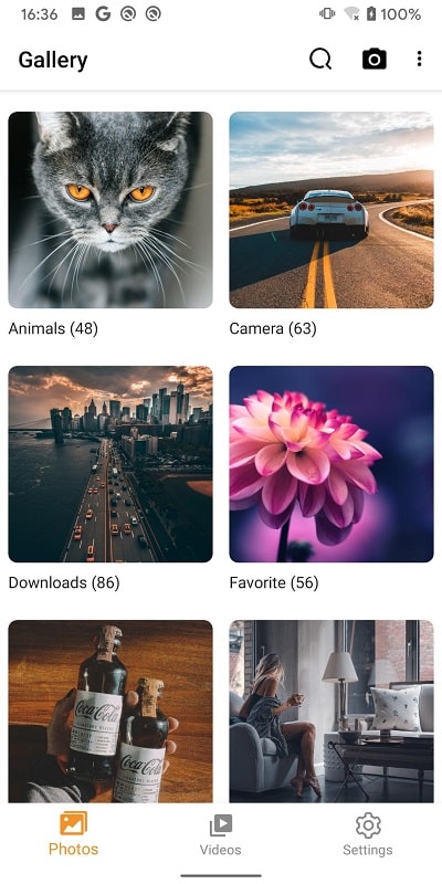 Gallery APK - screenshot 2