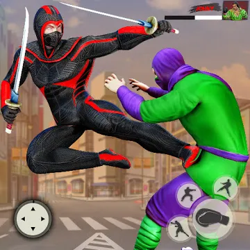 Ninja Superhero Fighting Games: City Kung Fu Fight MOD APK icon