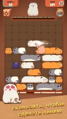 Haru Cats: Slide Block Puzzle - screenshot 1
