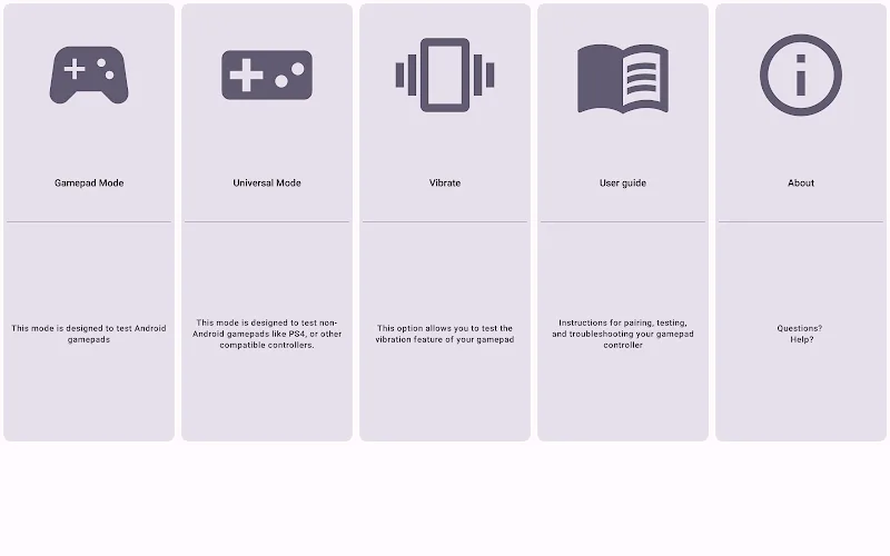 Gamepad Tester Lite - screenshot 5