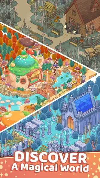 Starbrew Cafe: Mystical Merge - screenshot 4