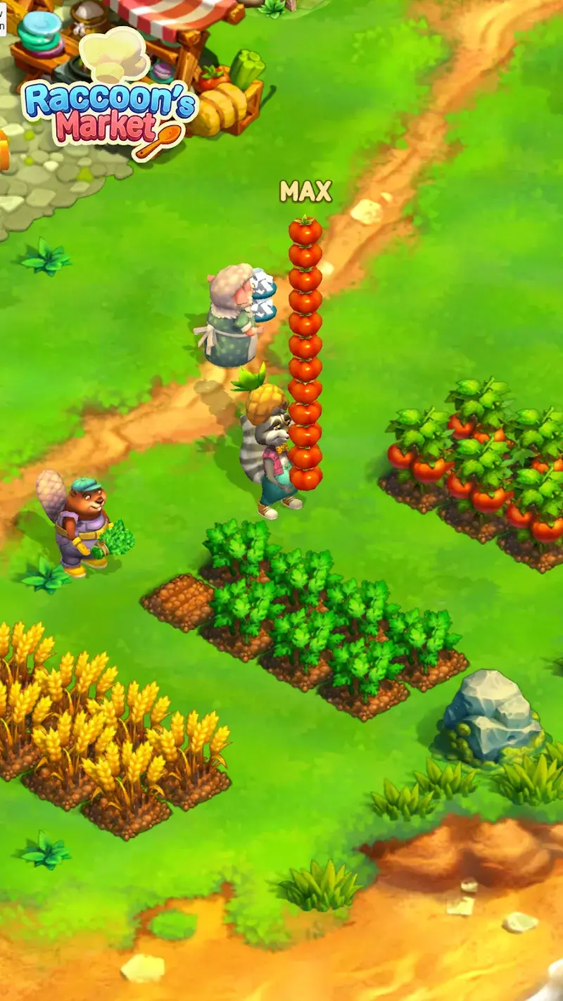 Raccoon Market Forest Feast - screenshot 2