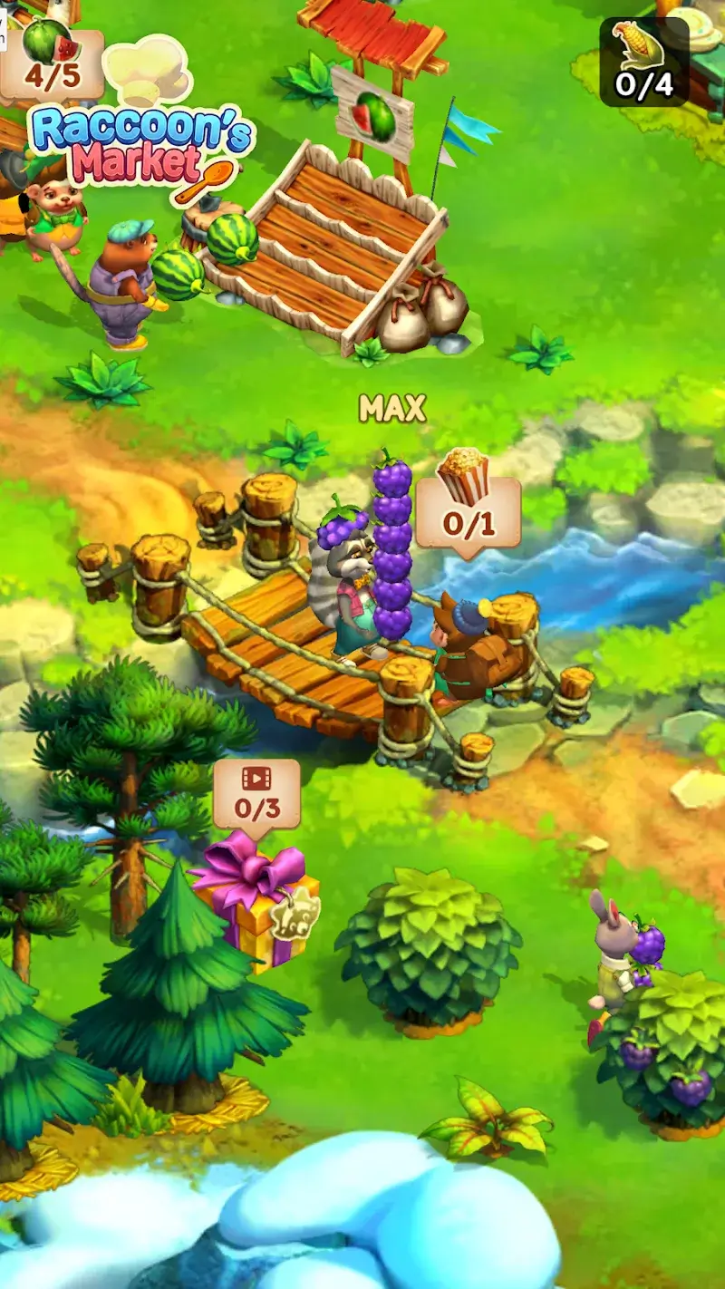 Raccoon Market Forest Feast - screenshot 5