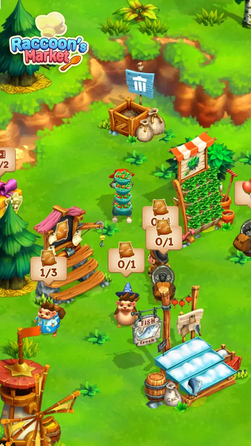 Raccoon Market Forest Feast - screenshot 6