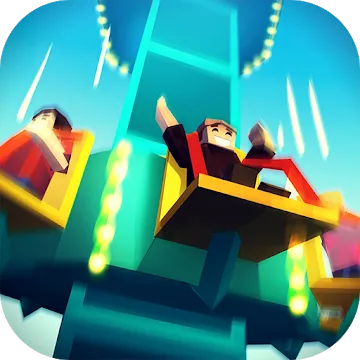 Theme Park Clicker: Idle Craft. Roller Coaster Inc MOD APK icon