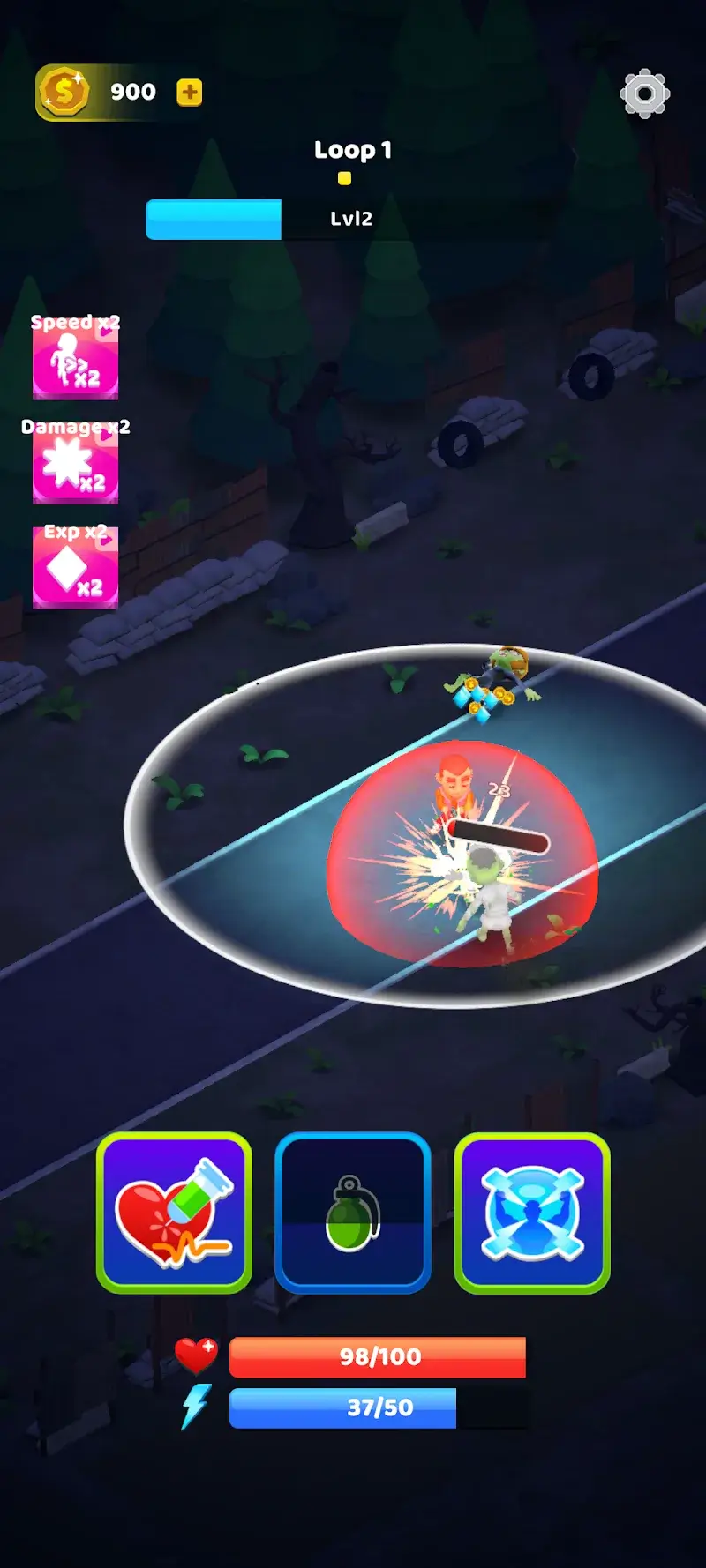 Loop Survivor Idle-RPG - screenshot 4