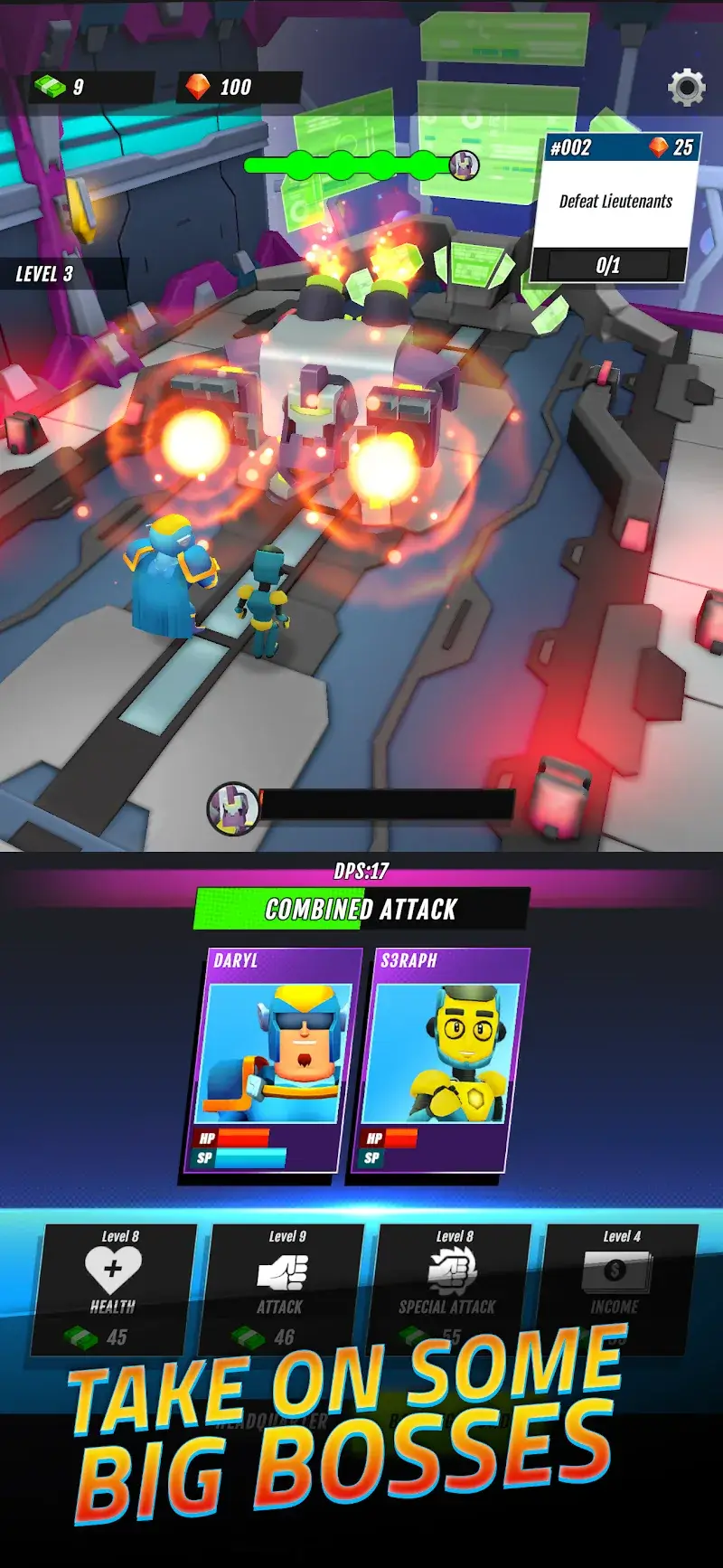 Superheroes Idle RPG League - screenshot 3