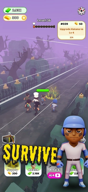 Survivor Idle Run APK - screenshot 1