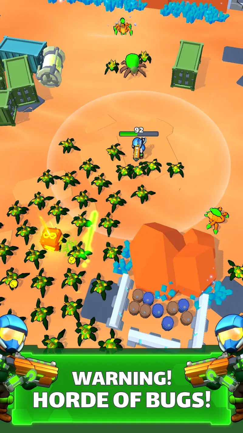 Space Hero Invasion Shooter - screenshot 1