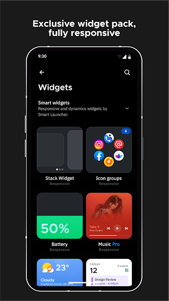 Smart Launcher 6 - screenshot 3