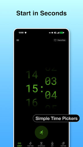 Goodtime Interval & WOD Timer - screenshot 2
