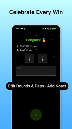 Goodtime Interval & WOD Timer - screenshot 6