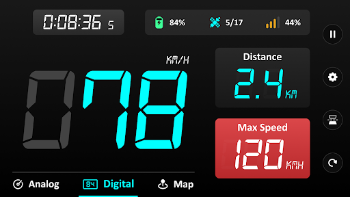 GPS Speedometer - screenshot 1