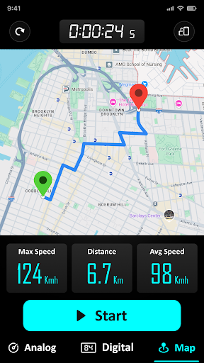 GPS Speedometer - screenshot 3