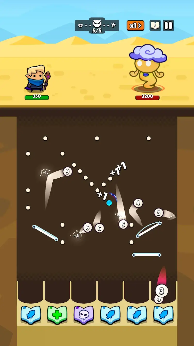 Bounce Hero Pachinko Dungeon - screenshot 4