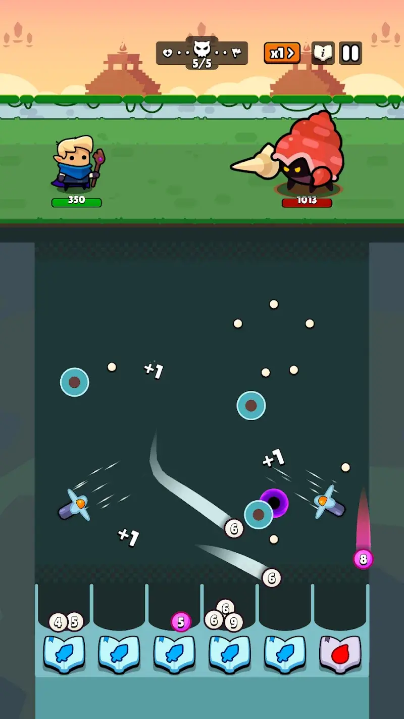 Bounce Hero Pachinko Dungeon - screenshot 5
