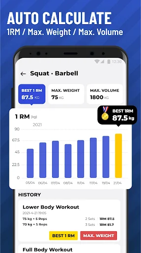 Gym Workout Tracker - screenshot 3