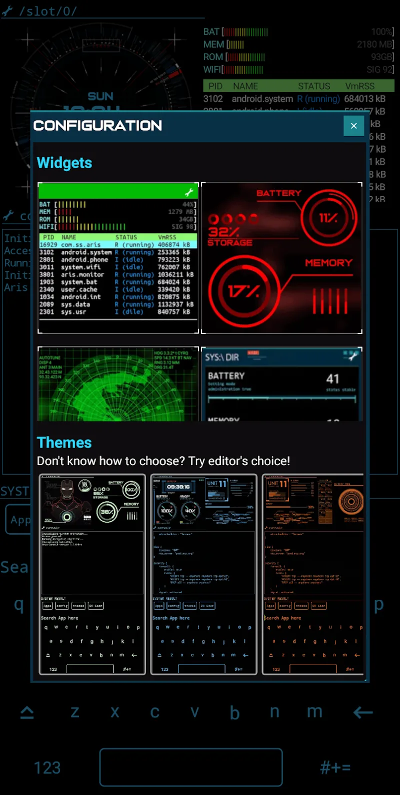 Aris Hacker Launcher - screenshot 3