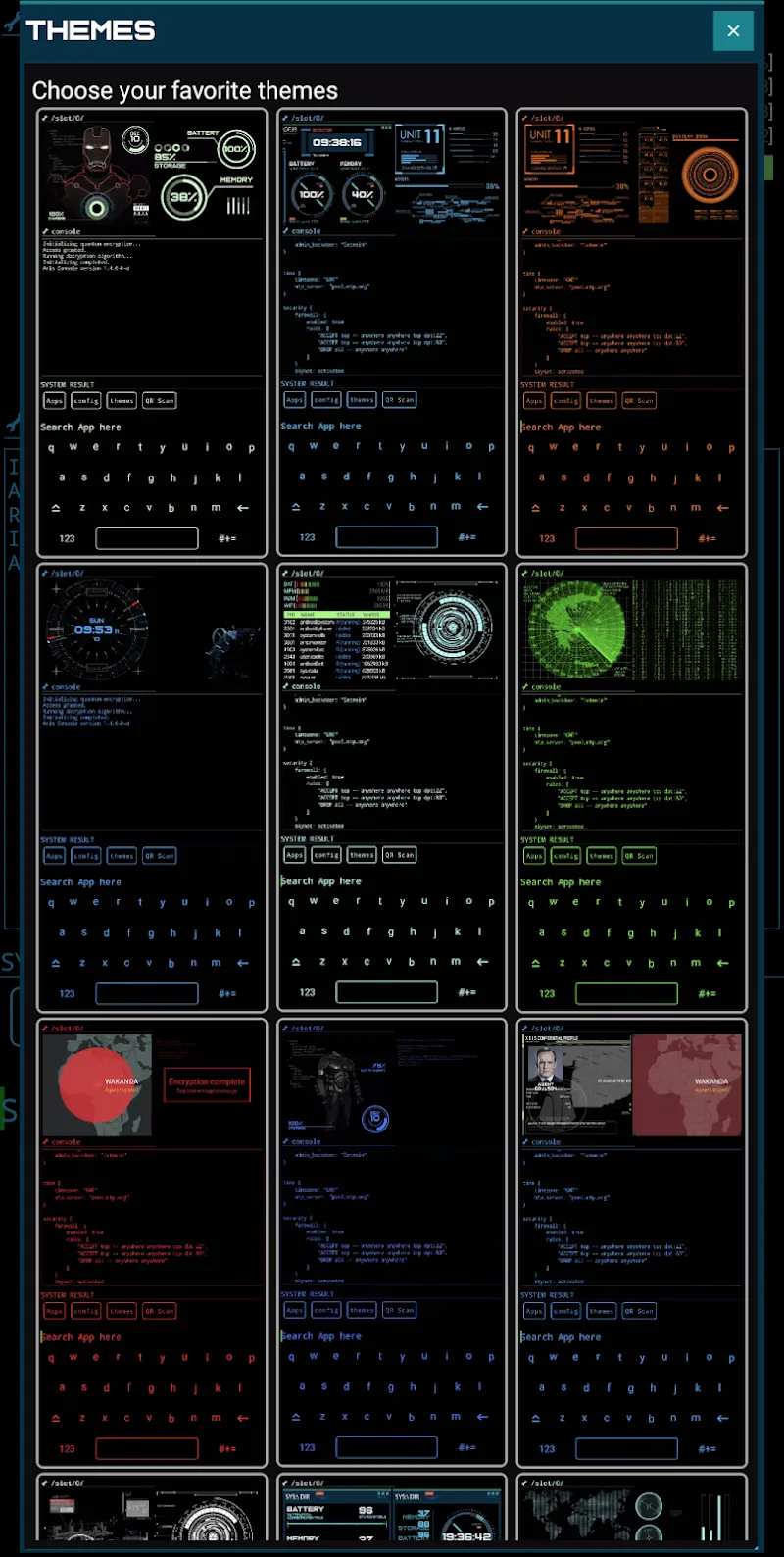 Aris Hacker Launcher - screenshot 6