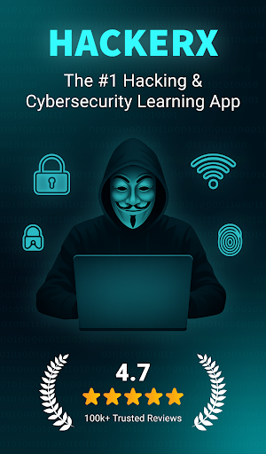 Learn Ethical Hacking HackerX MOD APK hackerx_1.5.1 (Pro Unlocked) - screenshot 1