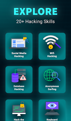 Learn Ethical Hacking HackerX MOD APK hackerx_1.5.1 (Pro Unlocked) - screenshot 2