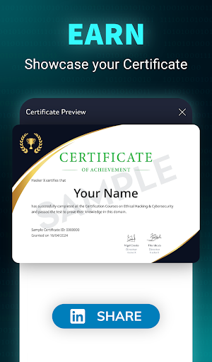 Learn Ethical Hacking HackerX MOD APK hackerx_1.5.1 (Pro Unlocked) - screenshot 5