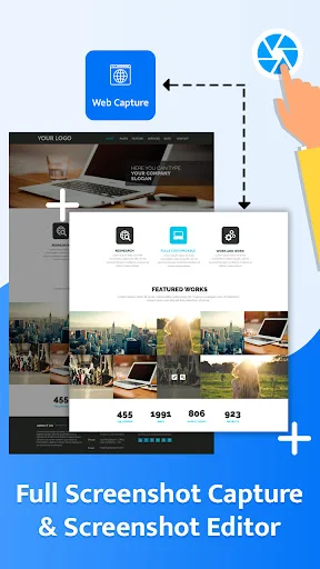 Long Full Screenshot Capture - screenshot 1