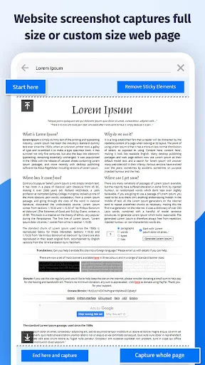 Long Full Screenshot Capture - screenshot 4