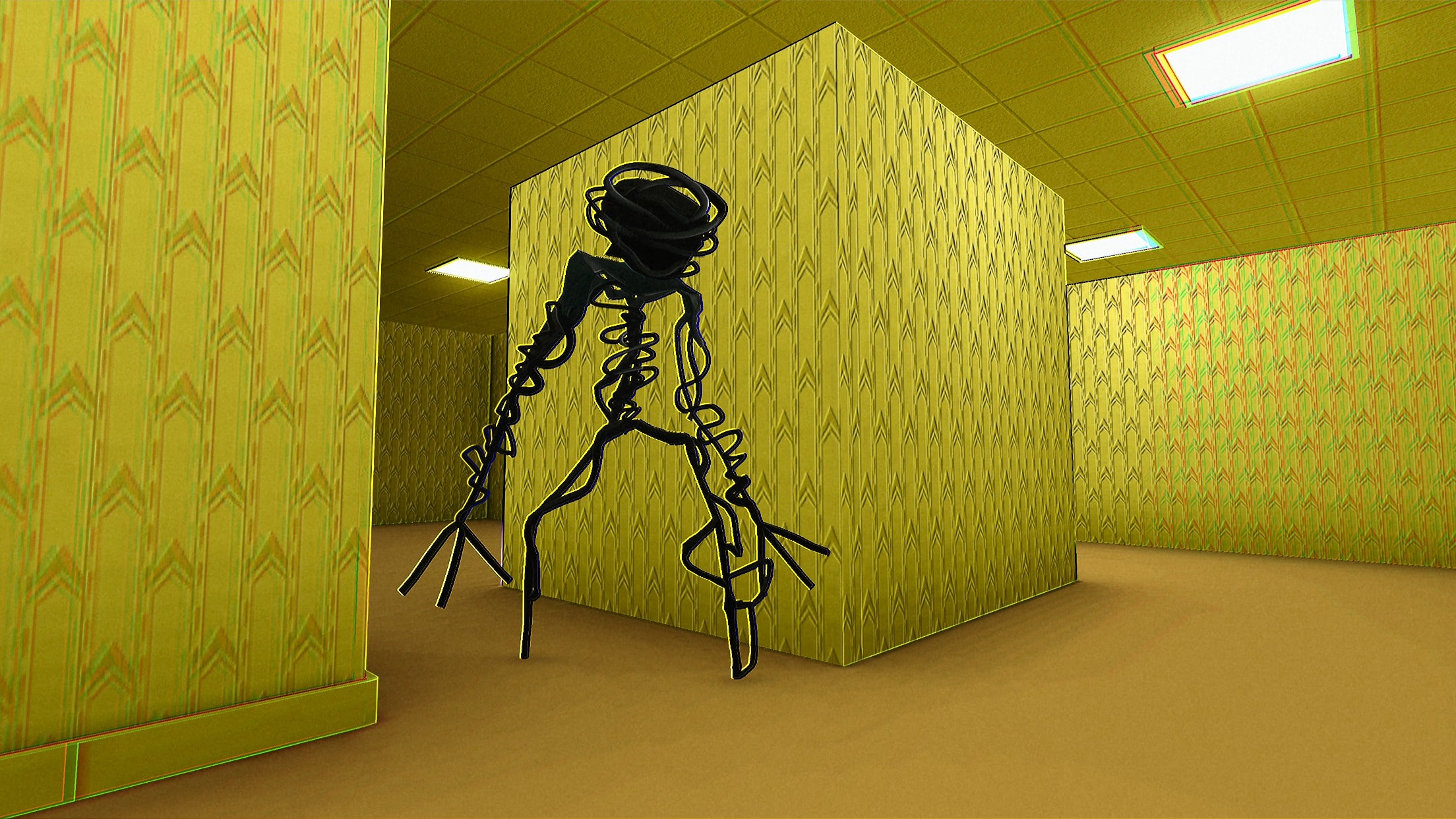 Hide in The Backrooms Nextbots APK - screenshot 1