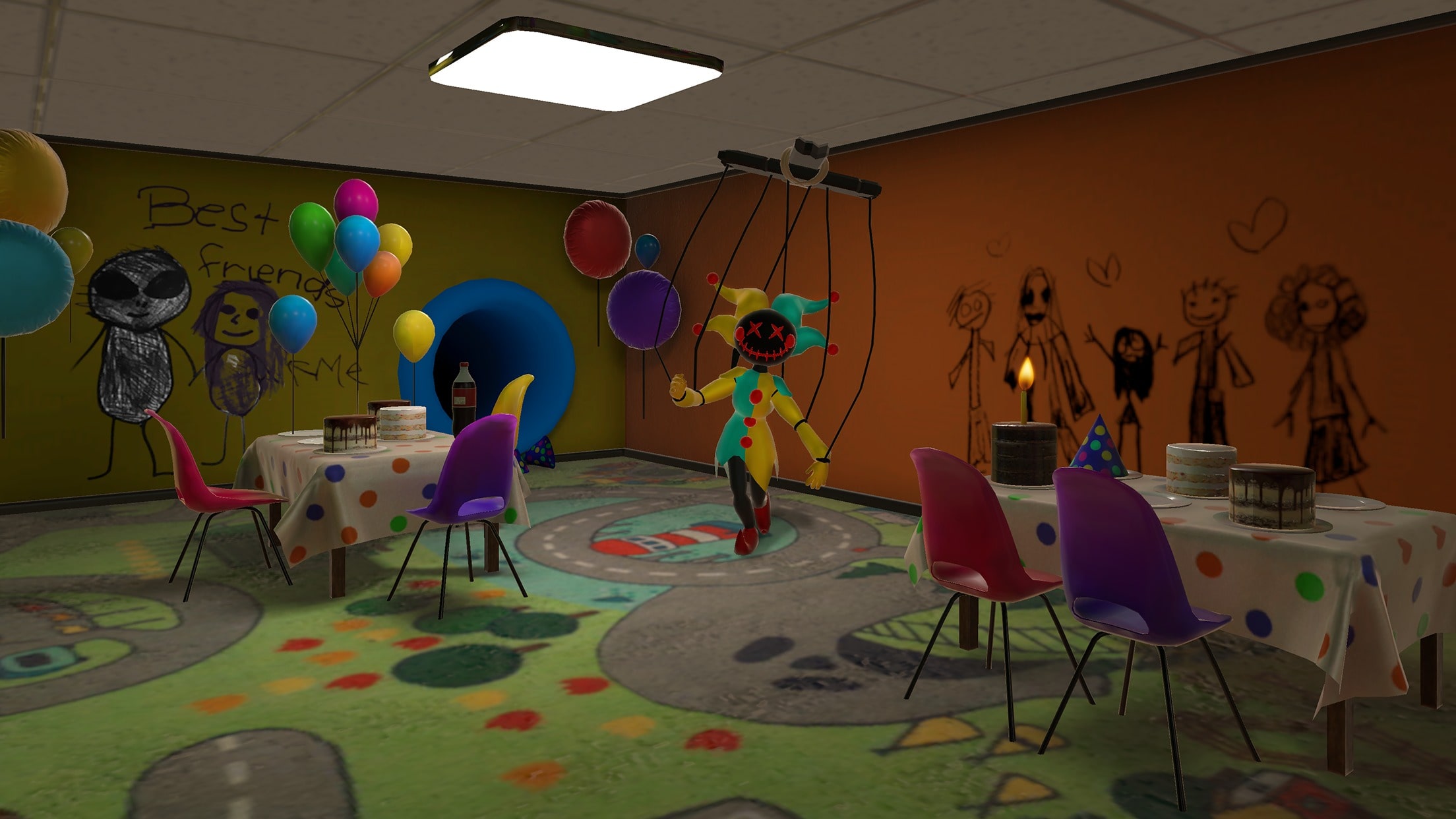 Hide in The Backrooms Nextbots APK - screenshot 2