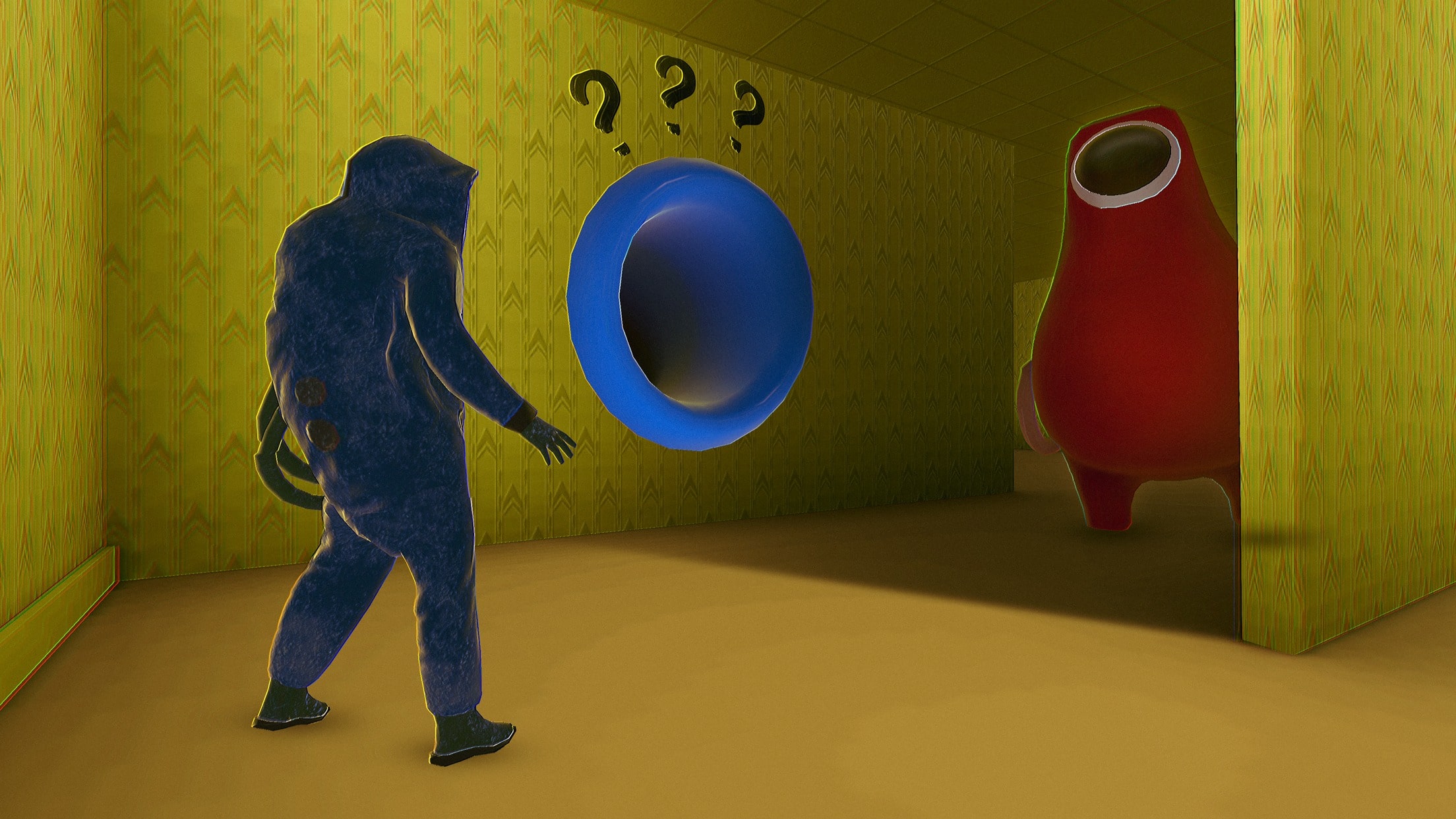 Hide in The Backrooms Nextbots APK - screenshot 5