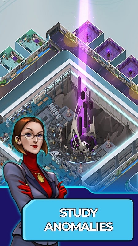 Idle Anomaly Alien Control APK - screenshot 3