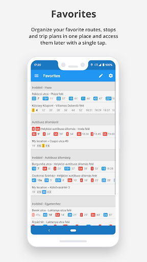 menetrend.app - screenshot 4