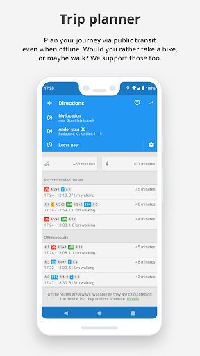 menetrend.app - screenshot 6