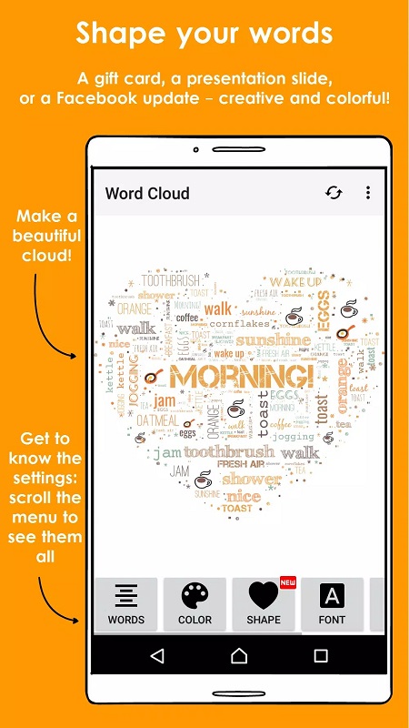 Word Cloud APK - screenshot 1
