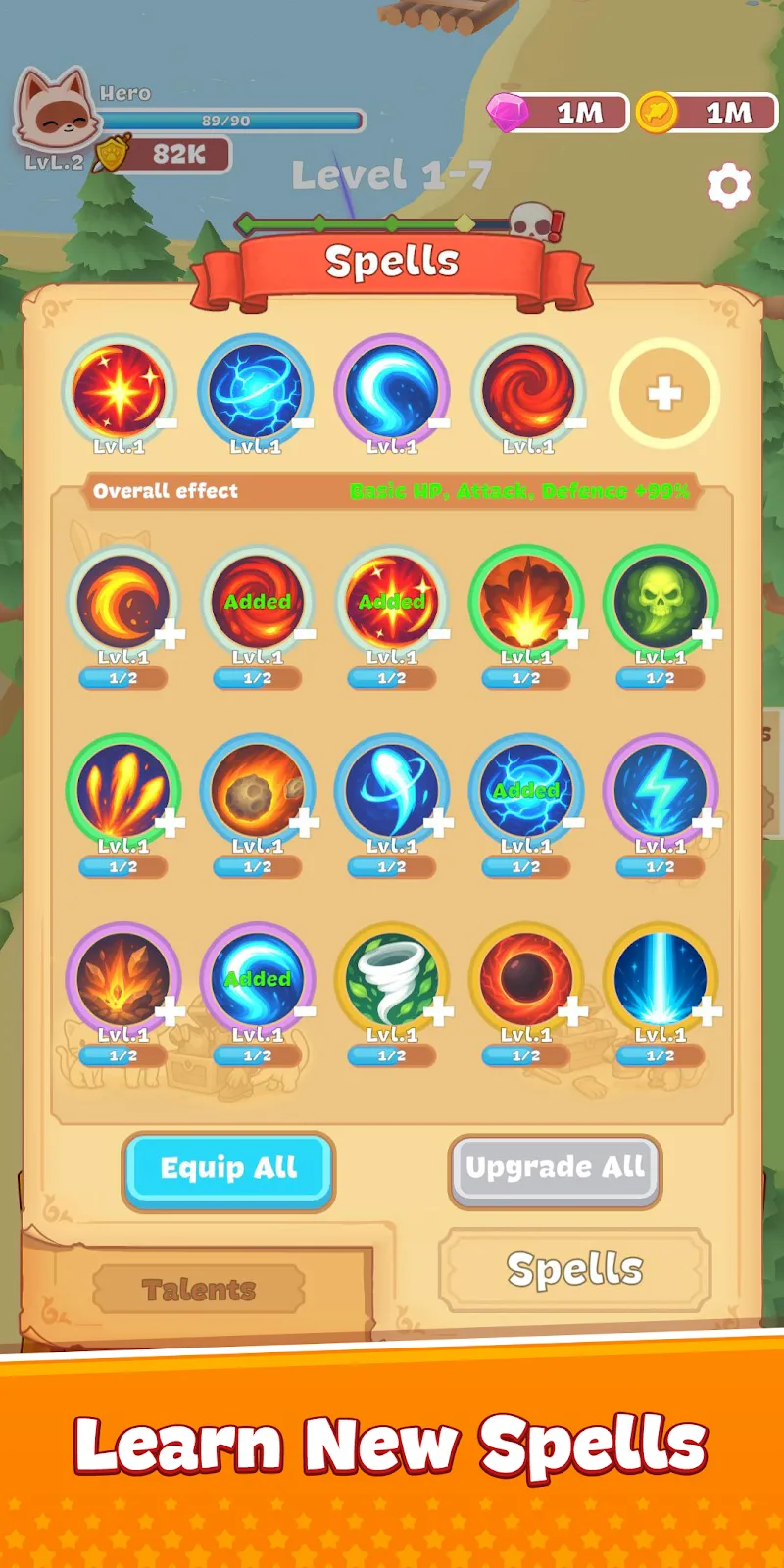 Meow Fury Idle Cat Legends - screenshot 2