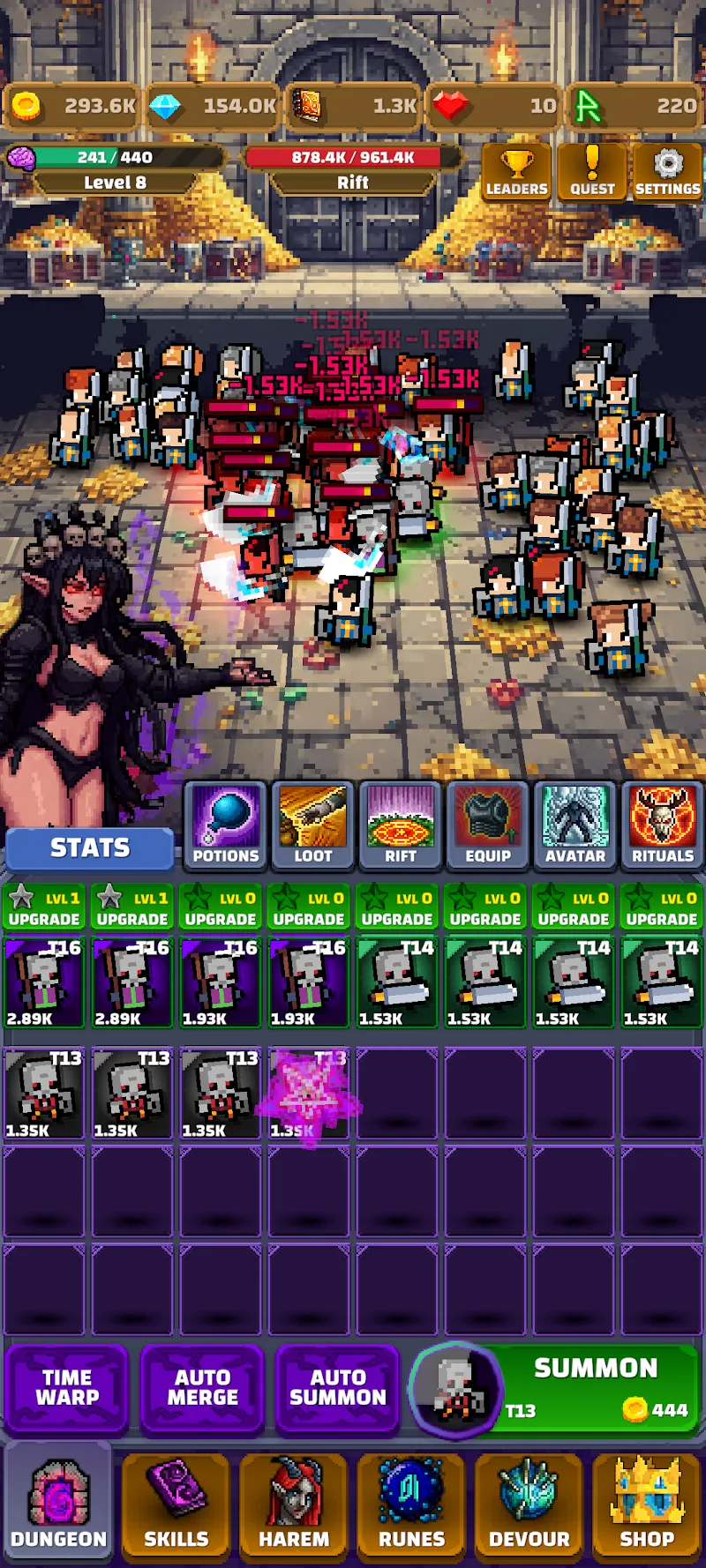 Idle Zombie Summoner - screenshot 1