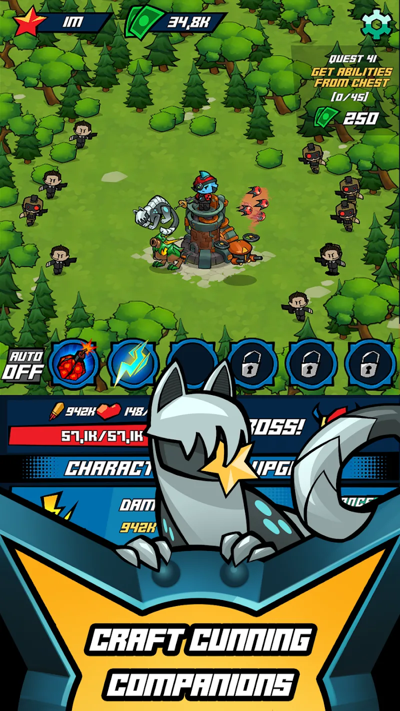 Legend of Villain Idle Tower - screenshot 2