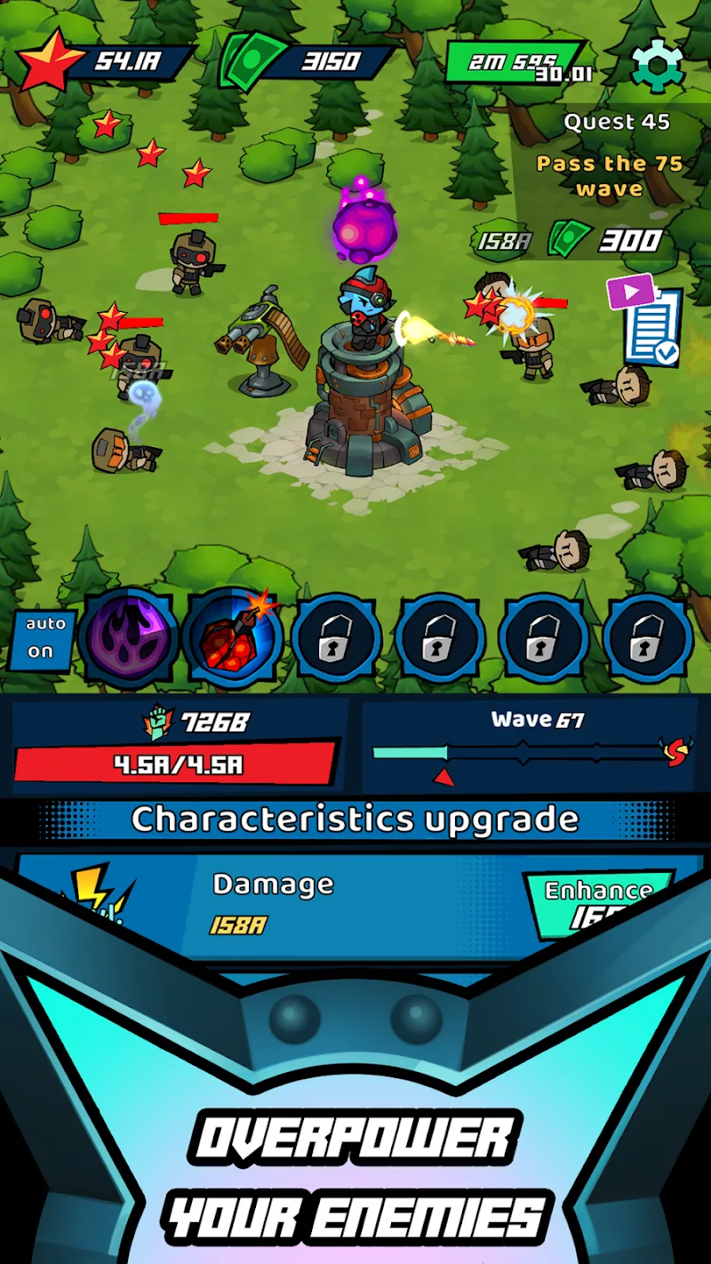Legend of Villain Idle Tower - screenshot 5
