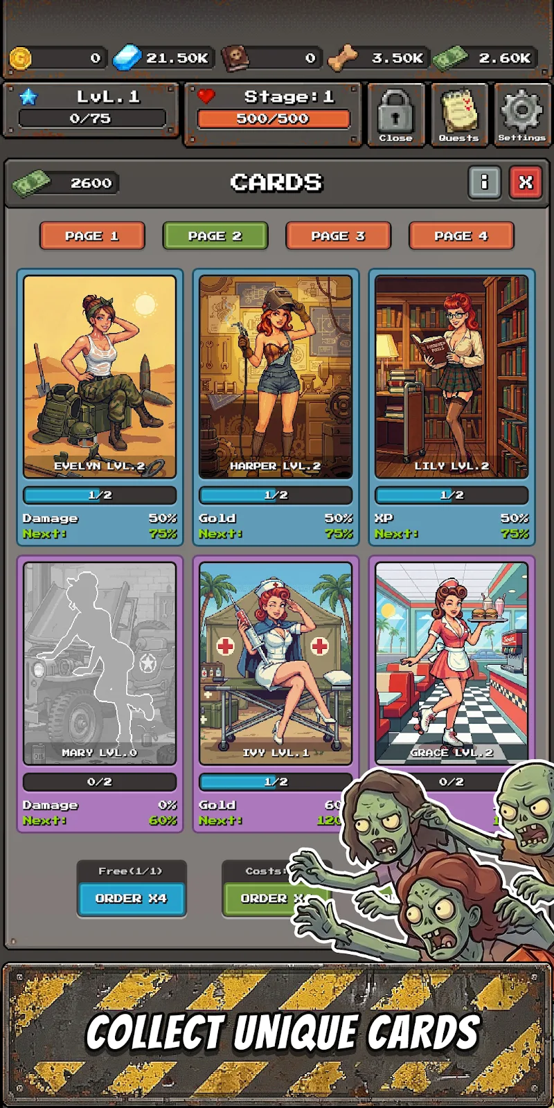 Idle Survivor Zombie Land - screenshot 5