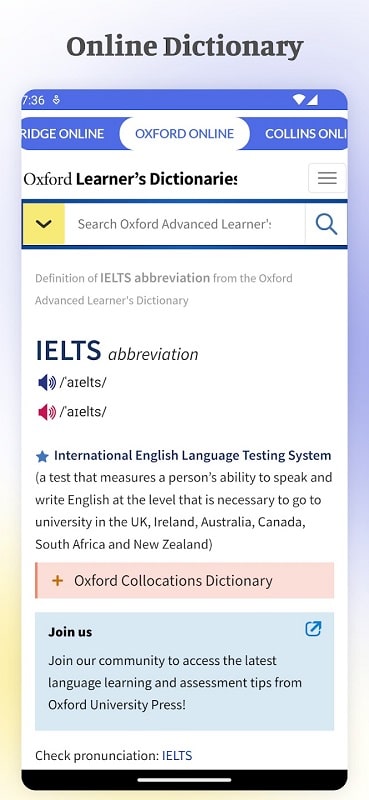 IELTS Vocabulary APK - screenshot 2