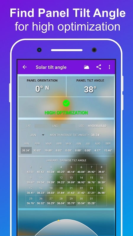SolarCalc Pro APK - screenshot 1