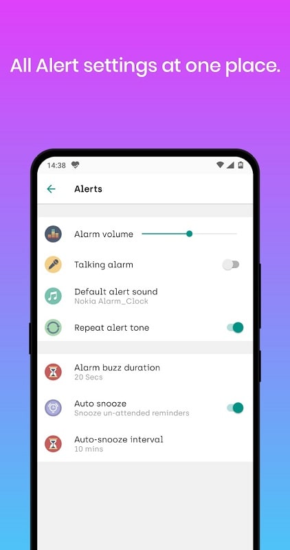 Just Reminder with Alarm APK - screenshot 3