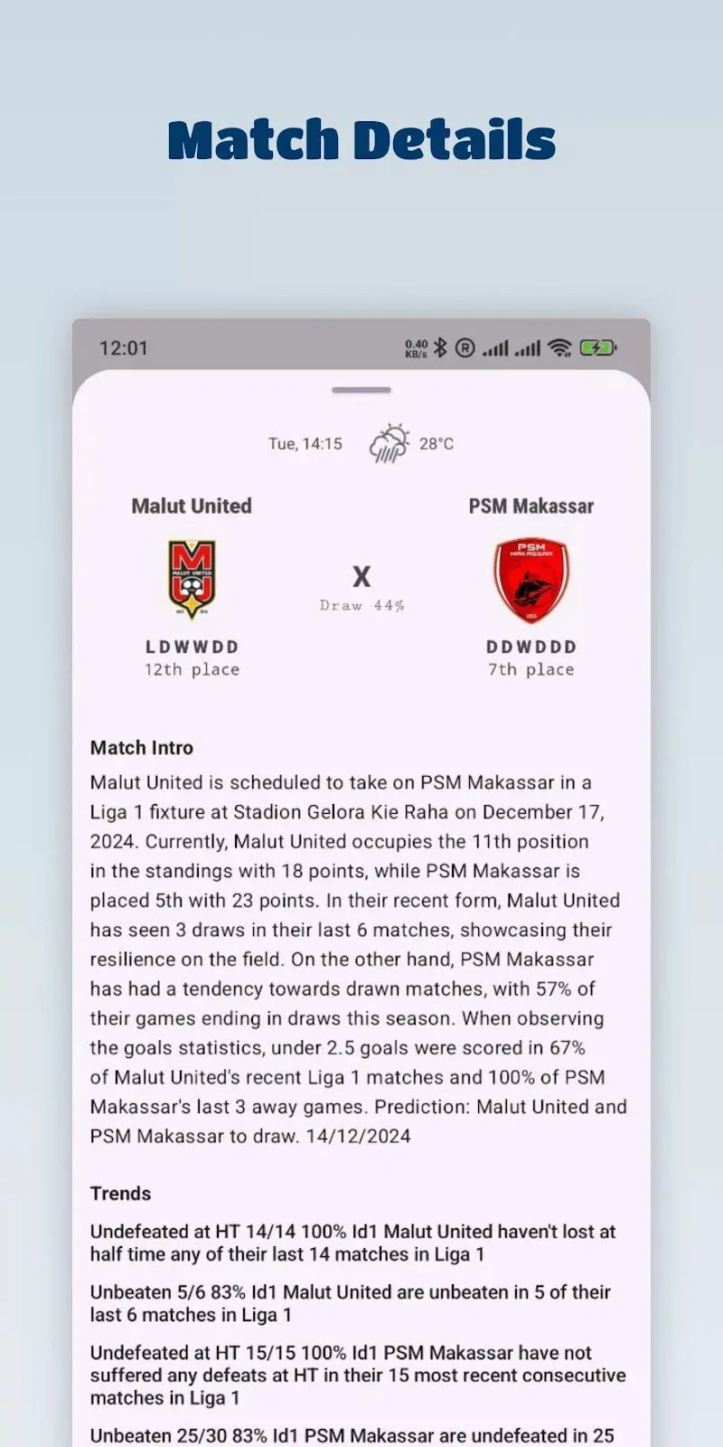 Soccer Betting Tips - screenshot 2