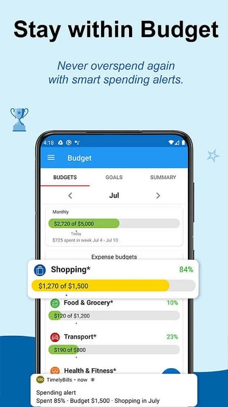 TimelyBills APK - screenshot 5
