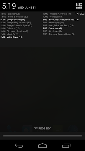 Resource Monitor Mini Pro - screenshot 3