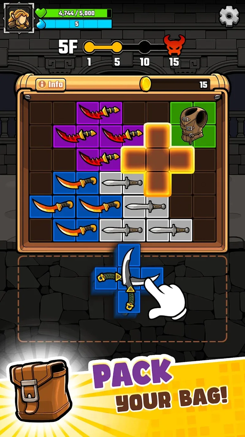 Pack & Clash Backpack Battle - screenshot 2