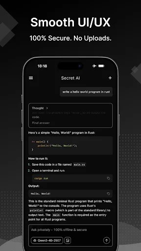 Secret AI APK 1.10.1 (Latest) for Android - screenshot 3