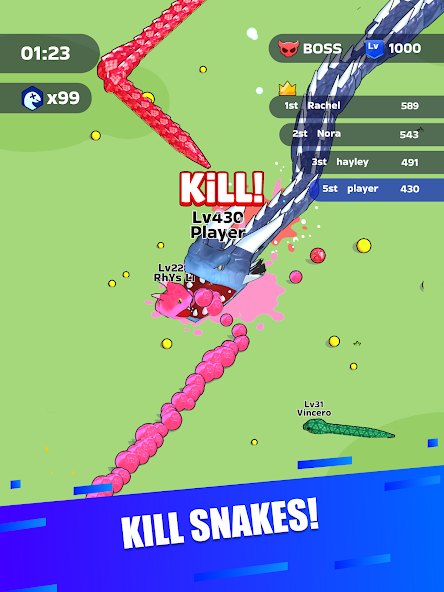Snake Clash! - screenshot 2